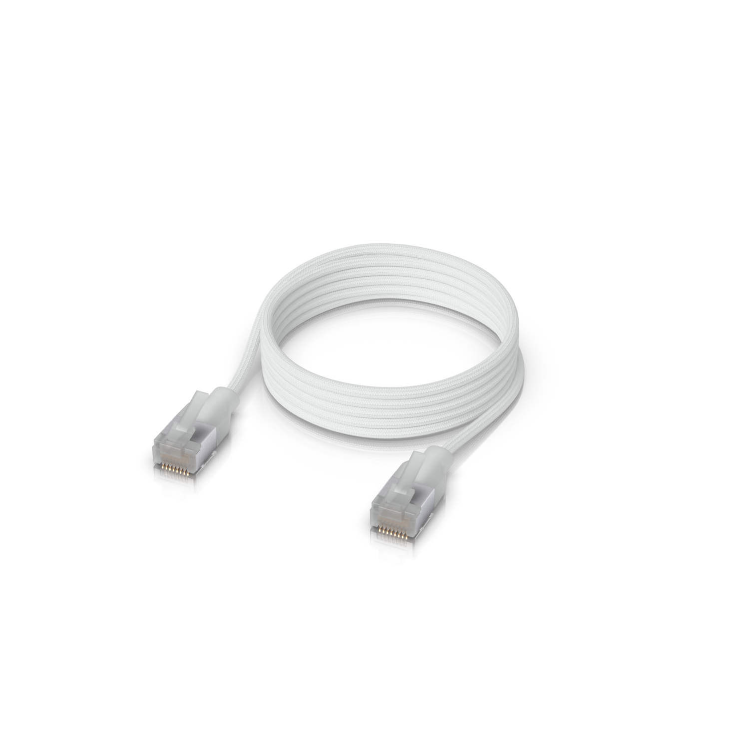 Ubiquiti UACC-Cable-Patch-EL-C6A-3M-W white patch cable