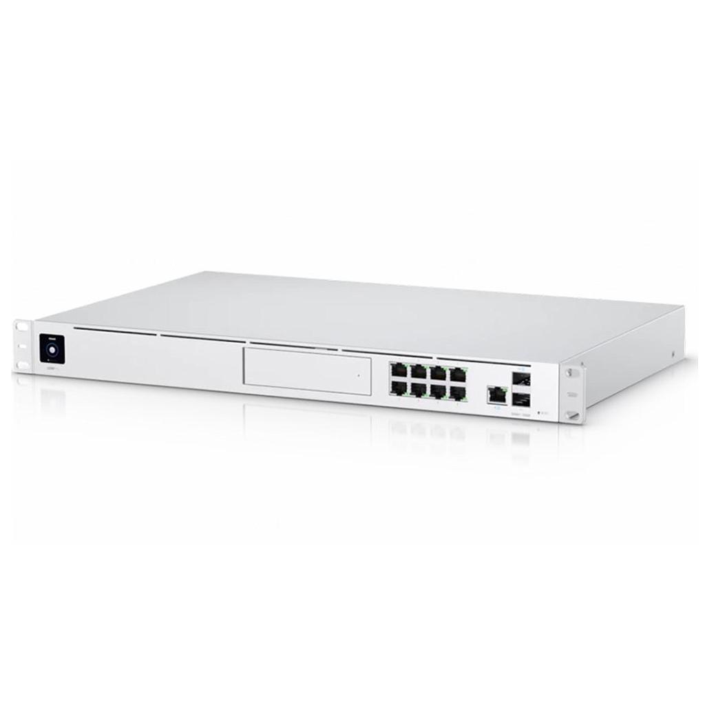 Ubiquiti UDM-Pro UniFi MultiApplication System with 3.5" HDD Expansion 8Port Switch Rackmount