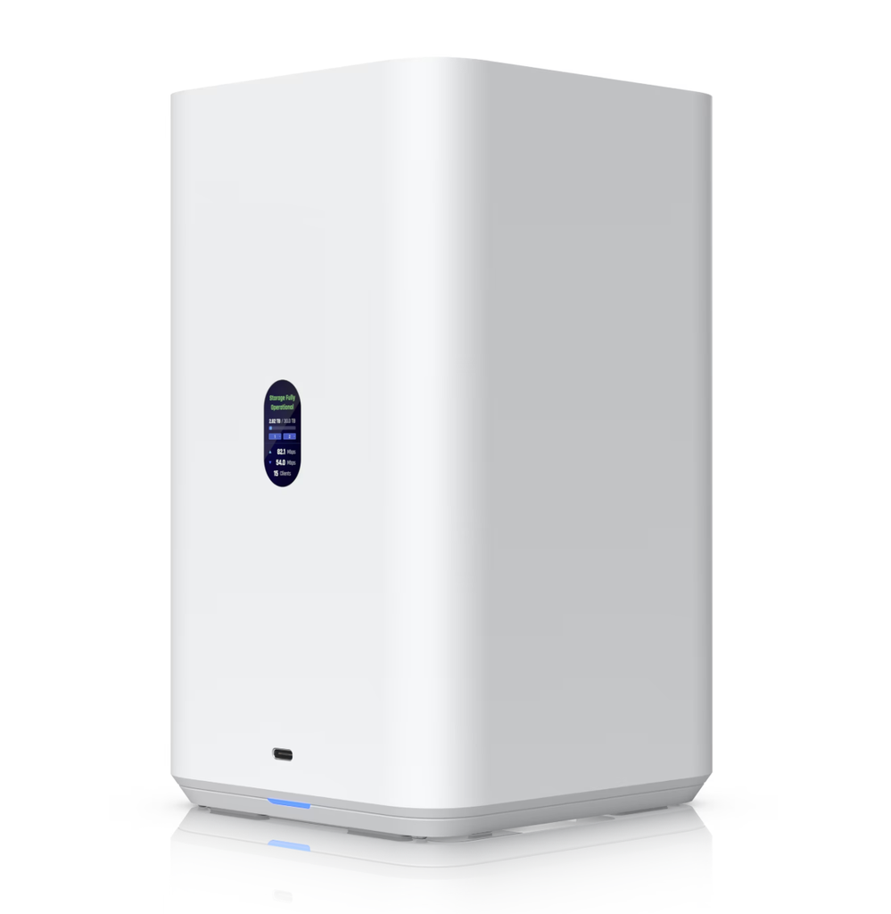 Ubiquiti UNAS-2-W UniFi NAS Network Attached Storage 2 Bay White