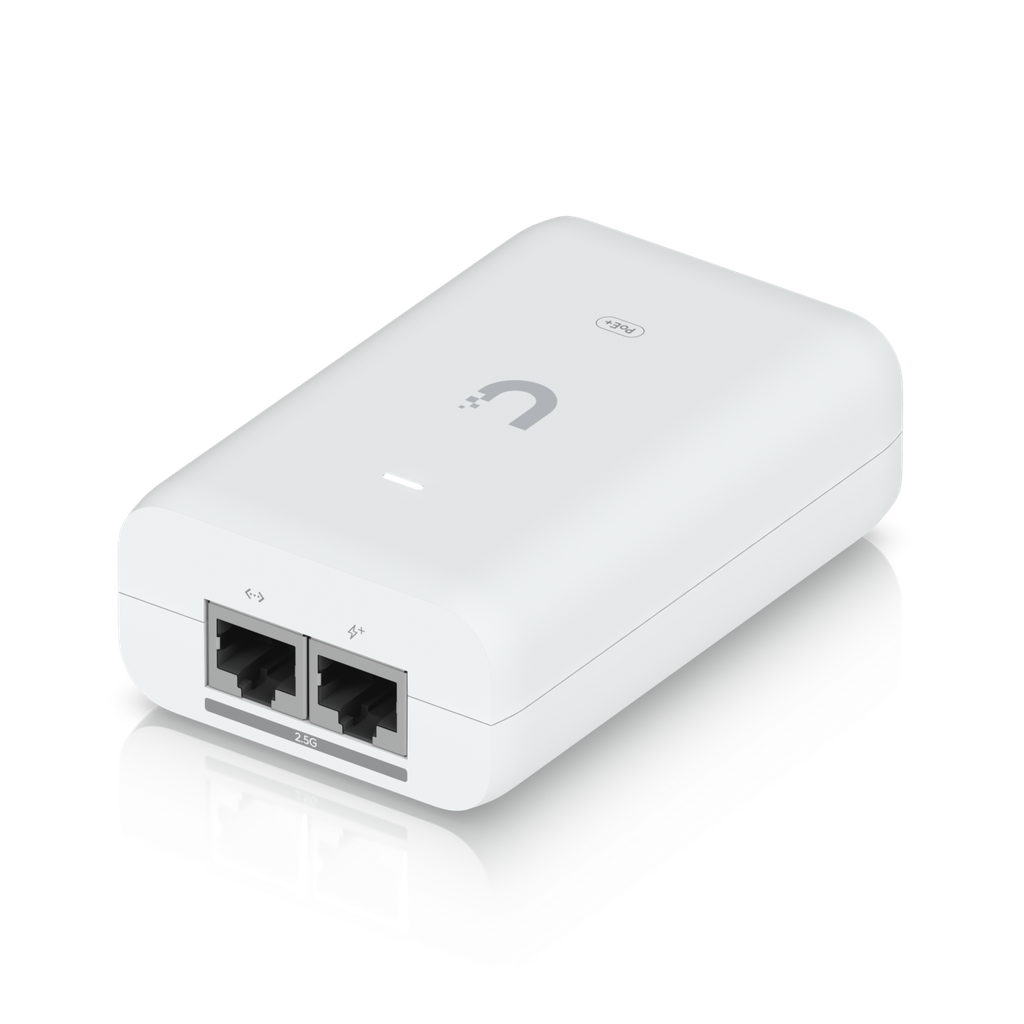 Ubiquiti UACC-PoE+-2.5G U-POE Plus PoE Injector 802.3at Supported PoE 30W 2.5G