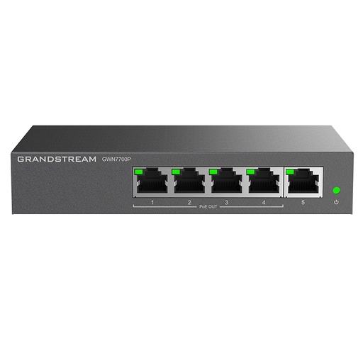 [GWN7701PA] Grandstream GWN7701PA Unmanaged Network Switch, 8 x GigE (8 x PoE)