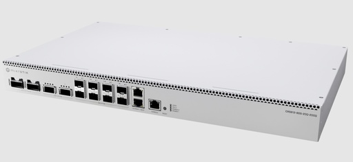 [CRS812-8DS-2DQ-2DDQ-RM] Mikrotik CRS812-8DS-2DQ-2DDQ-RM 2x 400G, 2x 200G, 8x 50G SFPs and 2x 10G Ethernet