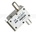 PolyPhaser DGXZ+15NFNF-A Type N F/F Coaxial RF Surge Protector, 800MHz - 2.5GHz, 300W, IP67, 15 V Max., 500uJ, 20kA, Hybrid, Bracket Down, Hole Mount