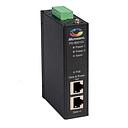[PD-9501GI/DCF] Microsemi PD-9501GI/DCF 1-port AT Industrial 60W PoE Midspan, Dual DC input